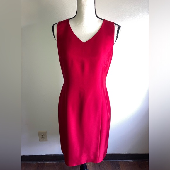 Ann Taylor Dress & jacket set 100% Silk - Picture 2 of 7